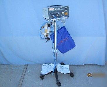 Luxtec fiberoptic surgical headlight light source stand