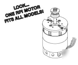 Motor & spindle clay adams centrifuges autocrit micro