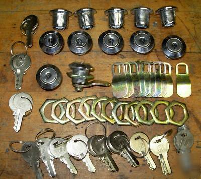 12 cam lock cabinet drawer box locks 5/8