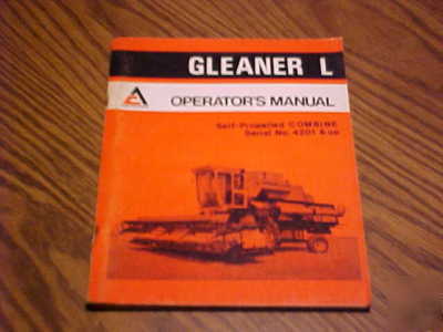 Allis-chalmers farm equipment operator's manuals lot 6