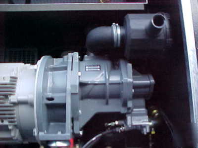 Chicago pneumatic rotary screw 25HP air compressor