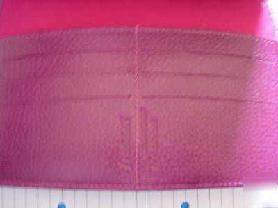 Filofax, finsbury personal organiser, raspberry colour