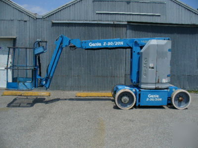 Genie z-30/20N aerial man scissor manlift boom lift 