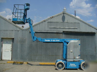 Genie z-30/20N aerial man scissor manlift boom lift 