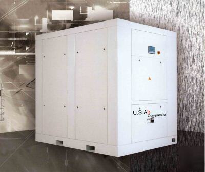 New us air rotary screw compressor 40 hp 202CFM ir 40HP