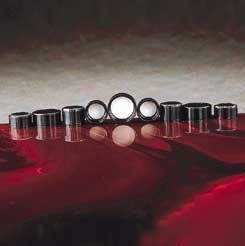 Qorpak black phenolic screw caps, pulp/vinyl : 5001/12