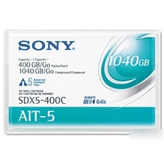 Sony 8 mm tape ait data cartridges with microchip