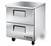 True tuc-27F-d-2| double drawer 10 freezer| 6-1/2CUFT