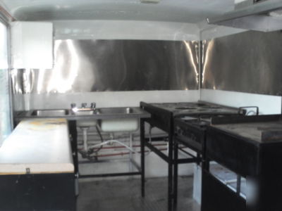 Catering truck fully equipped