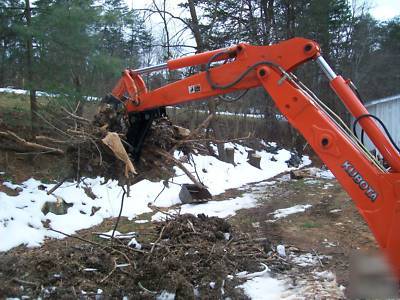  24 inch backhoe thumb or excavators thumb free ship