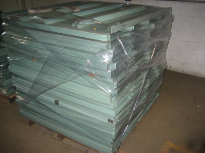 4'X4'X8' heavy duty industrial shelves 48
