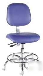 Bio fit cleanroom/esd chairs, 4V series, biofit 4V61-C1
