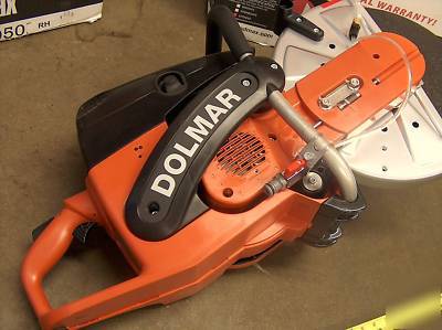 New dolmar 6535 cut off power saw cutter 14 in wheel 