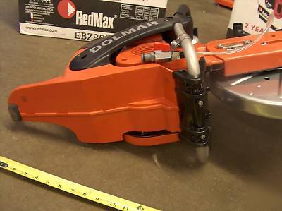 New dolmar 6535 cut off power saw cutter 14 in wheel 