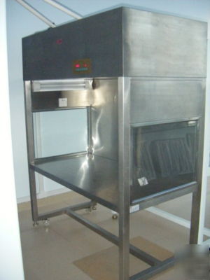 New laminar flow air cabinet, clean bench, fume hood 