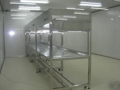 New laminar flow air cabinet, clean bench, fume hood 