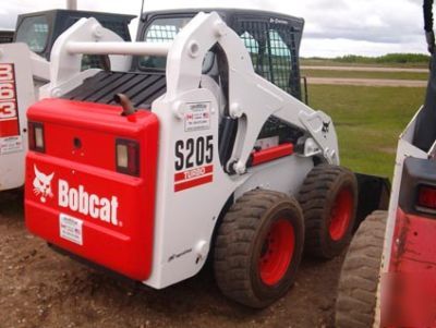 2005 bobcat S205 gold package skid steer loader clean 