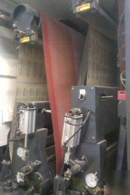 2006 timesavers widebelt sander with segmented platen