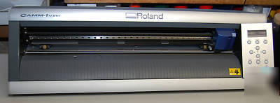 Gently used roland vinyl plotter gx-24 camm-1 cutter