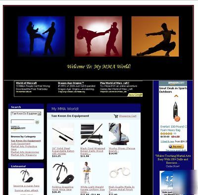 $$ profitable martial arts website business for sale$$