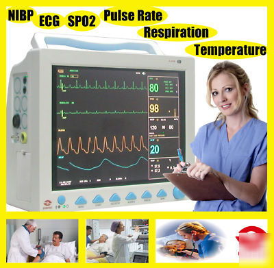 Nib multi-parameter icu patient moniter p ecg SPO2 pr 