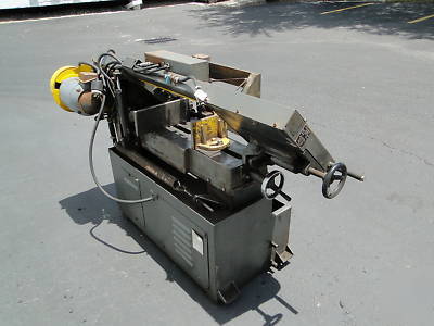 Precision horizontal bandsaw feed coolant 9X16