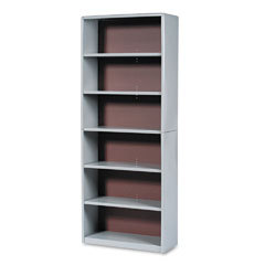 Safco value mate series steel six shelf bookcase