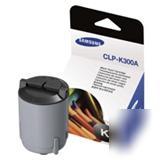 Samsung black toner cart clp-300 2K yld clp-K300A