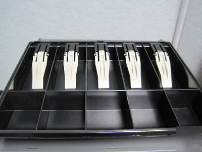  ibm pos cash drawer w/ till insert tray and lock