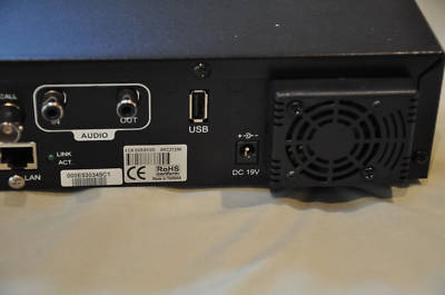 4-channel security camera controller/dvr and web server