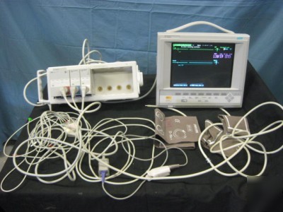 Hp agilent M1205A patient monitor w/nbp SPO2 ecg module