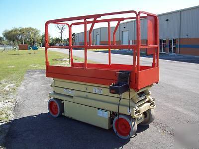 Jlg 2032E2 26' scissor lift,free shipping 1ST 1000MILES