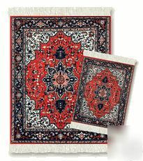 Mouserug mouse pad coaster rug set tabriz heriz gift st