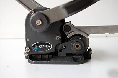 New - gem-006 sealless steel strapping tool banding