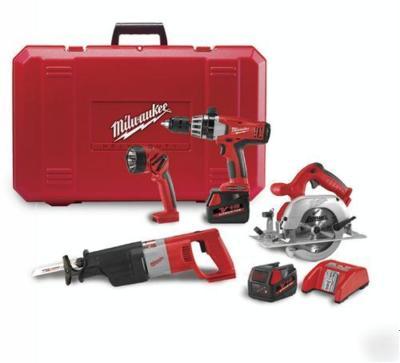 New milwaukee V18 0920-29 combo kit 220 volt charger