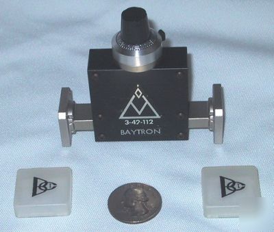 New waveguide attenuator baytron * * 18-26GHZ WR42 k-band