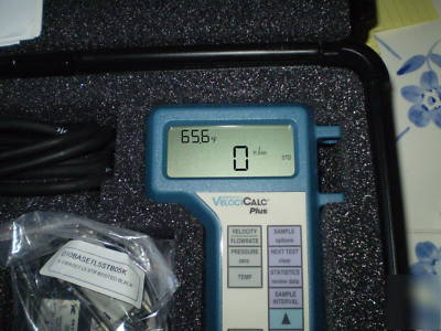 Velocicalc 8385-a air flow meter