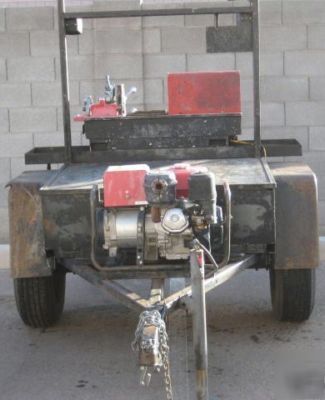 Rothenberger 22A pipe threader w honda EH5000 generator