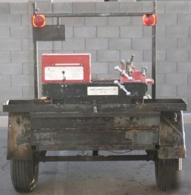 Rothenberger 22A pipe threader w honda EH5000 generator