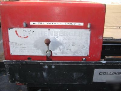 Rothenberger 22A pipe threader w honda EH5000 generator