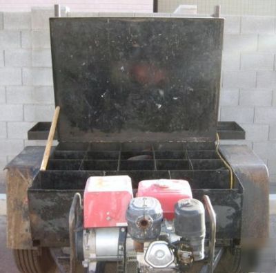 Rothenberger 22A pipe threader w honda EH5000 generator