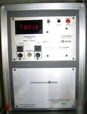 Tinius olsen automatic extrusion plastometer melt index
