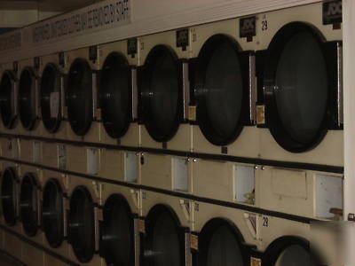 Coin operated washer and dryer