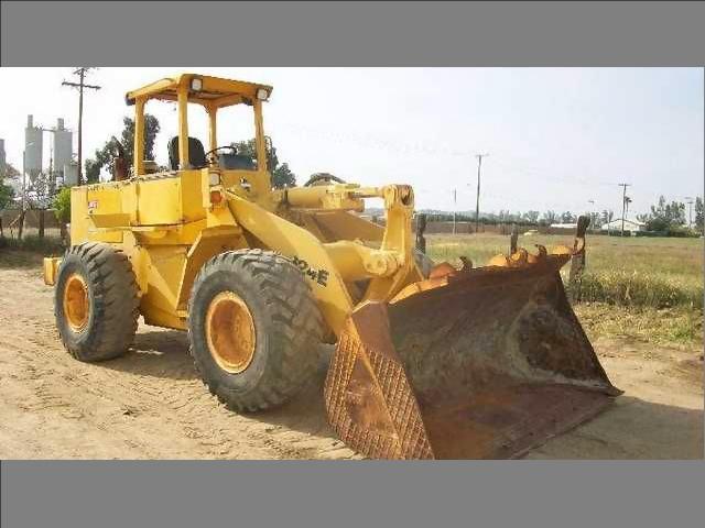 Wheel loader john deere 624E rubber tire turbo diesel