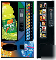 3 snack 3 soda vending machines