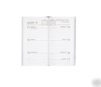 2010 weekly planner week at-a-glance pocket small atlas