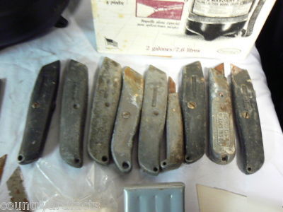 29 piece lot masonry+concrete+cement+drywall tools 