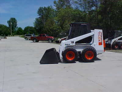 853 bobcat diesel excellent runner--factory cab+heat 