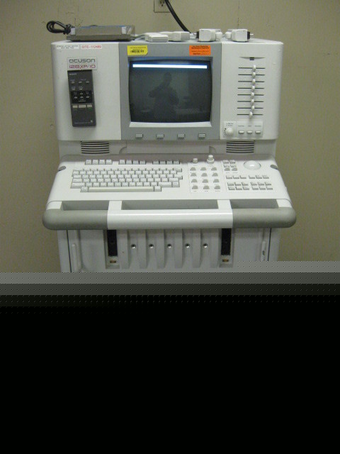 Acuson 128XP/10 ultrasound sonograph machine + probes