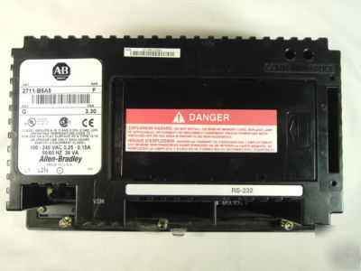 Allen bradley panelview 550, 2711-B5A5, good condition